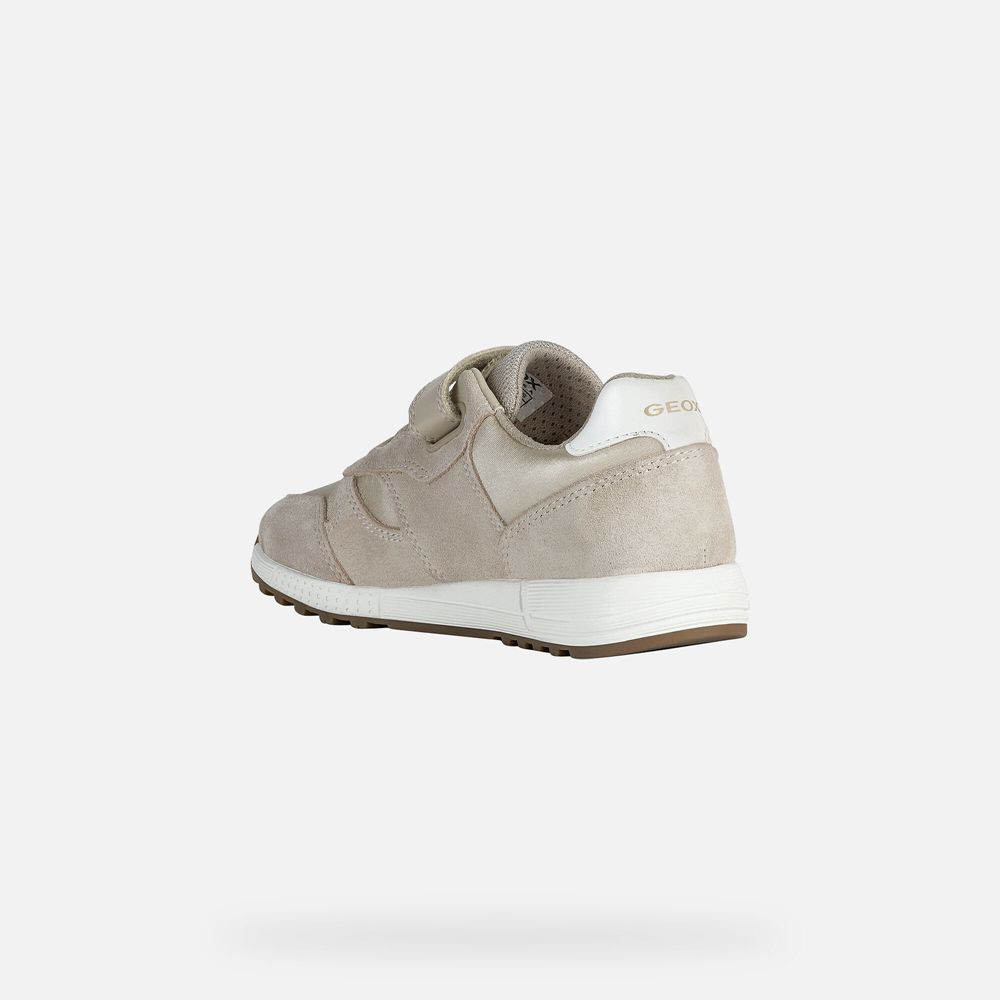 Tenis Geox Menina Bege - Alben - OEZBQ3146